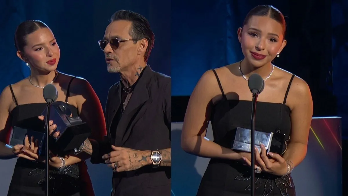 Ángela Aguilar y Marc Anthony se coronan con el premio a La Mejor Mezcla en Premios Juventud 2026