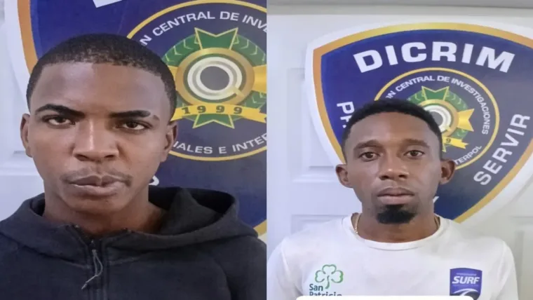 Apresan a dos hombres por golpear y robar a una pareja de
