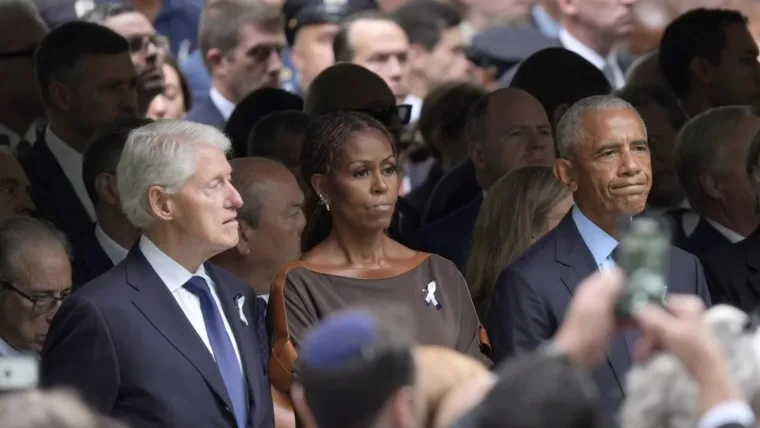 Biden, Obama, Clinton y Bush recuerdan el 11S en Nueva York