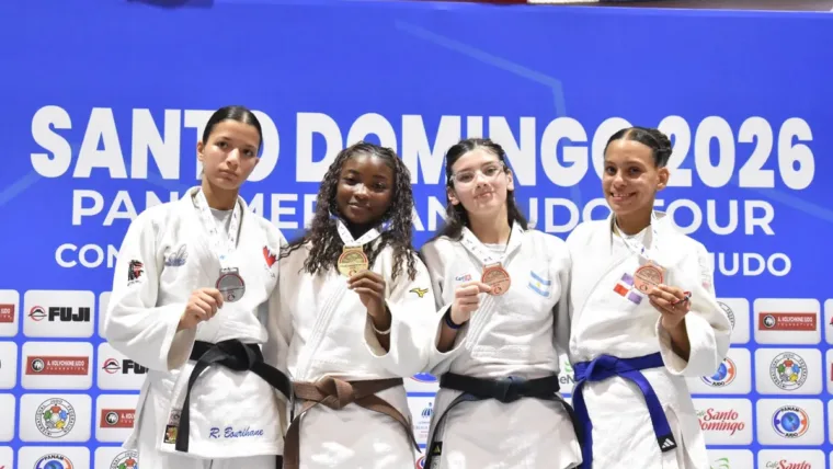 Brache, Tolentino y Josefa, oro en Panam junior de judo; RD