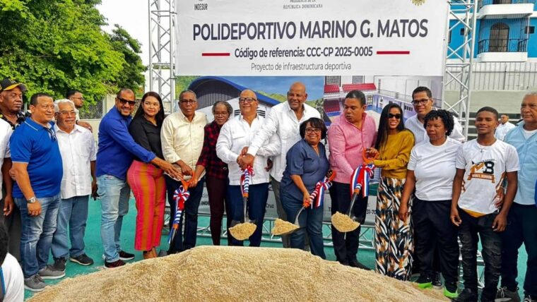 Indesur inicia la reconstrucción de la cancha Marino Generoso Matos en Barahona por RD$71.8 millones