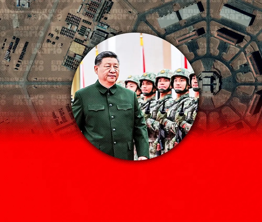 China expande centros militares en desiertos