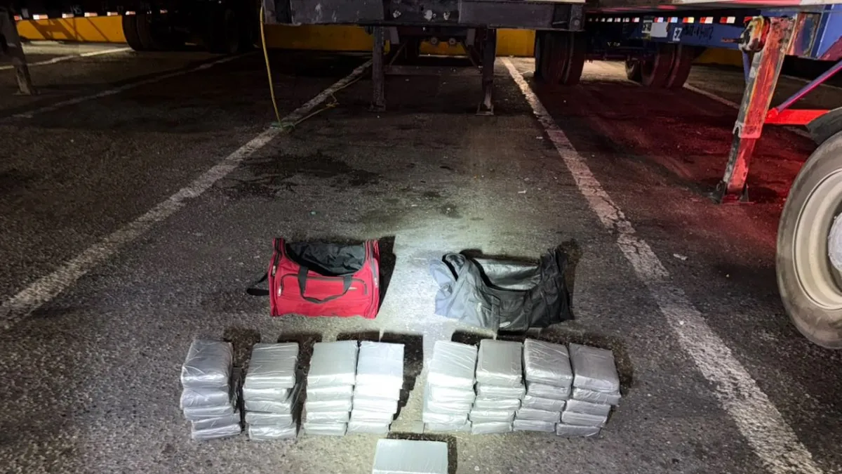 DNCD incauta 42 paquetes de cocaína que iban a ser embarcados con destino a Francia