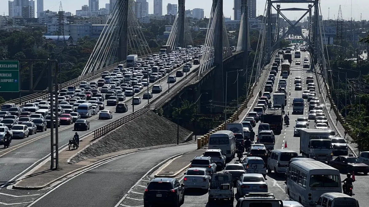 El gran nudo de Santo Domingo: el colapso permanente de los accesos a la capital