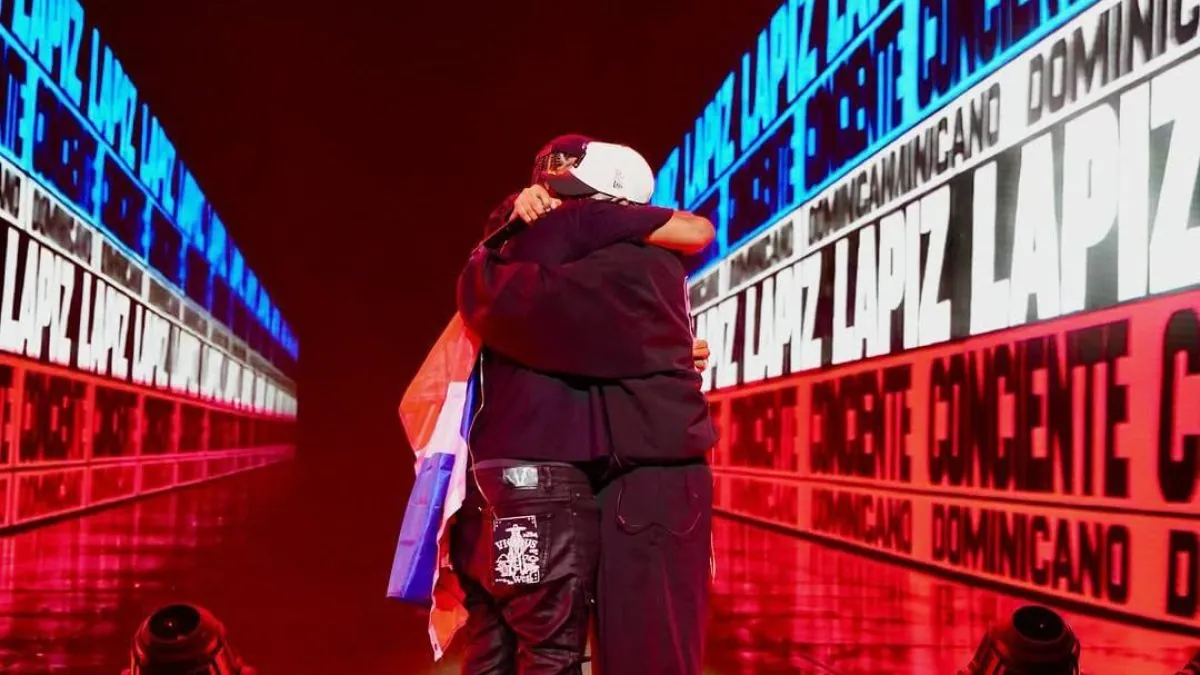 El Lápiz y Alofoke comparten un abrazo de paz tras más de 10 años de diferencias y lucha de egos