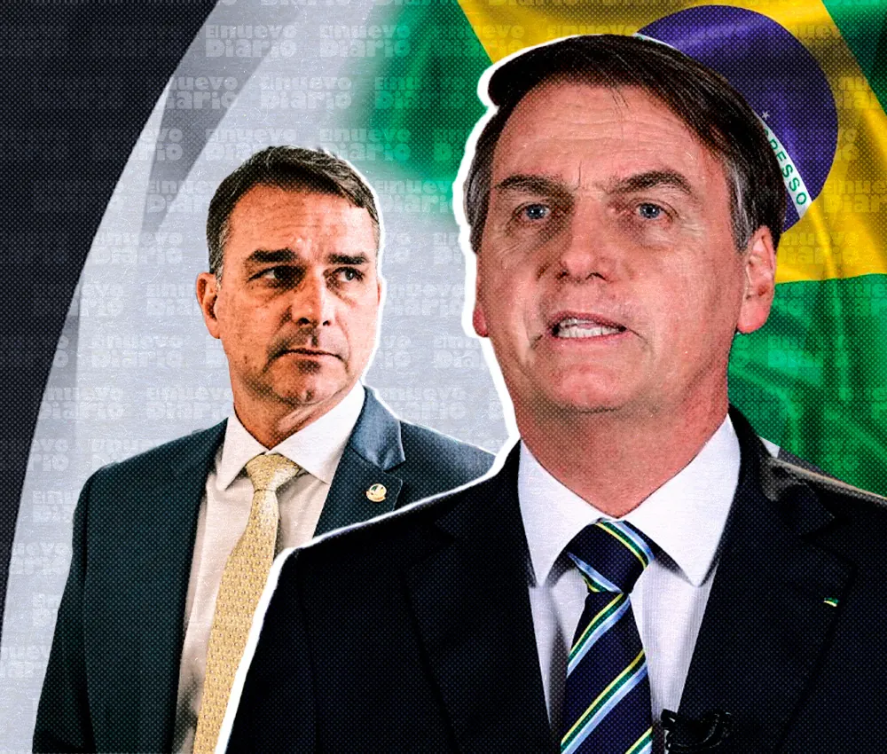 Flavio Bolsonaro promete indultar a su padre si logra la presidencia en Brasil