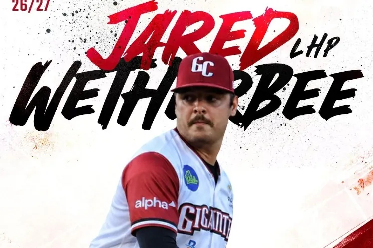 Gigantes del Cibao contratan al lanzador abridor zurdo Jared Wetherbee