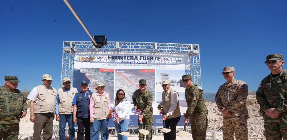 Gobierno inicia construcción de 14.5 kilómetros de verja perimetral fronteriza en Jimaní