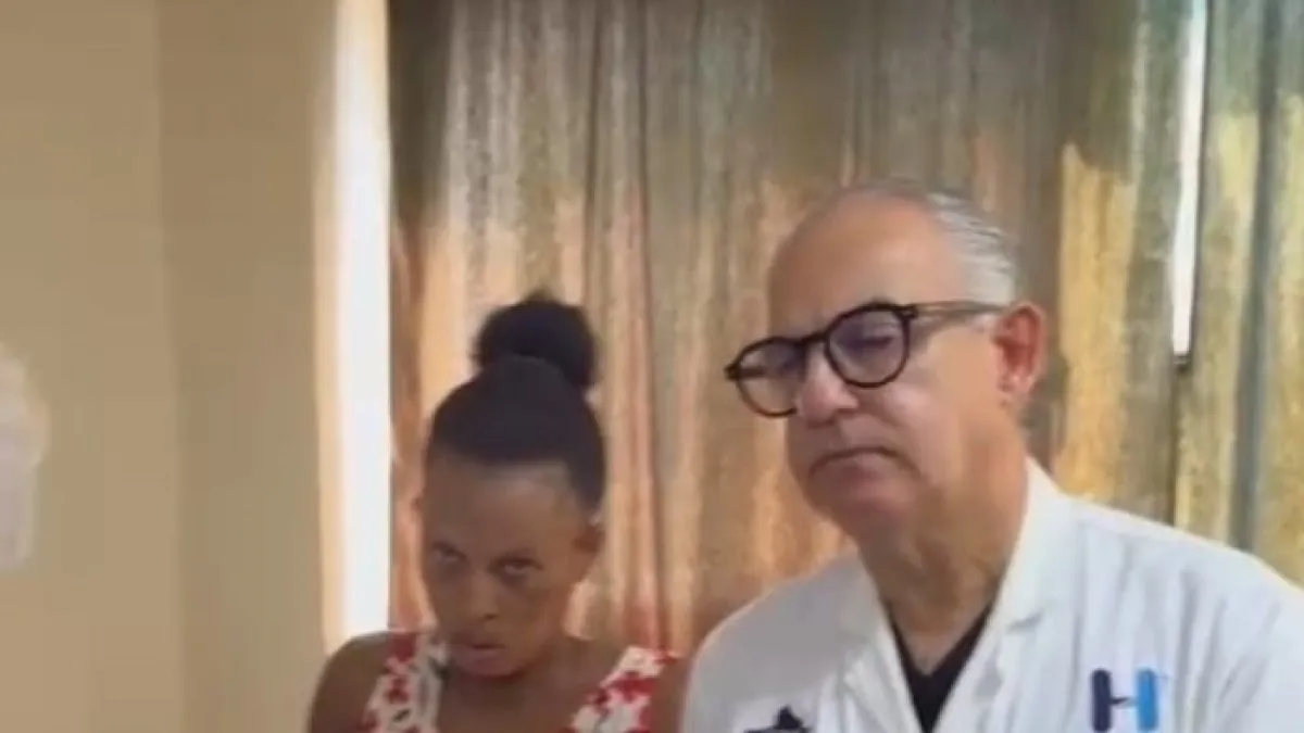 Hospital Calventi entrega a su madre a dos recién nacidos haitianos tras recibir el alta médica