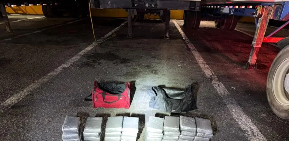 Incautan 42 paquetes de cocaína que serían envidado a Francia por Punta Caucedo