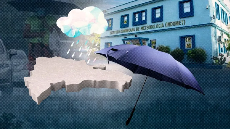 Indomet: Onda tropical y vaguada provocarán aguaceros hacia