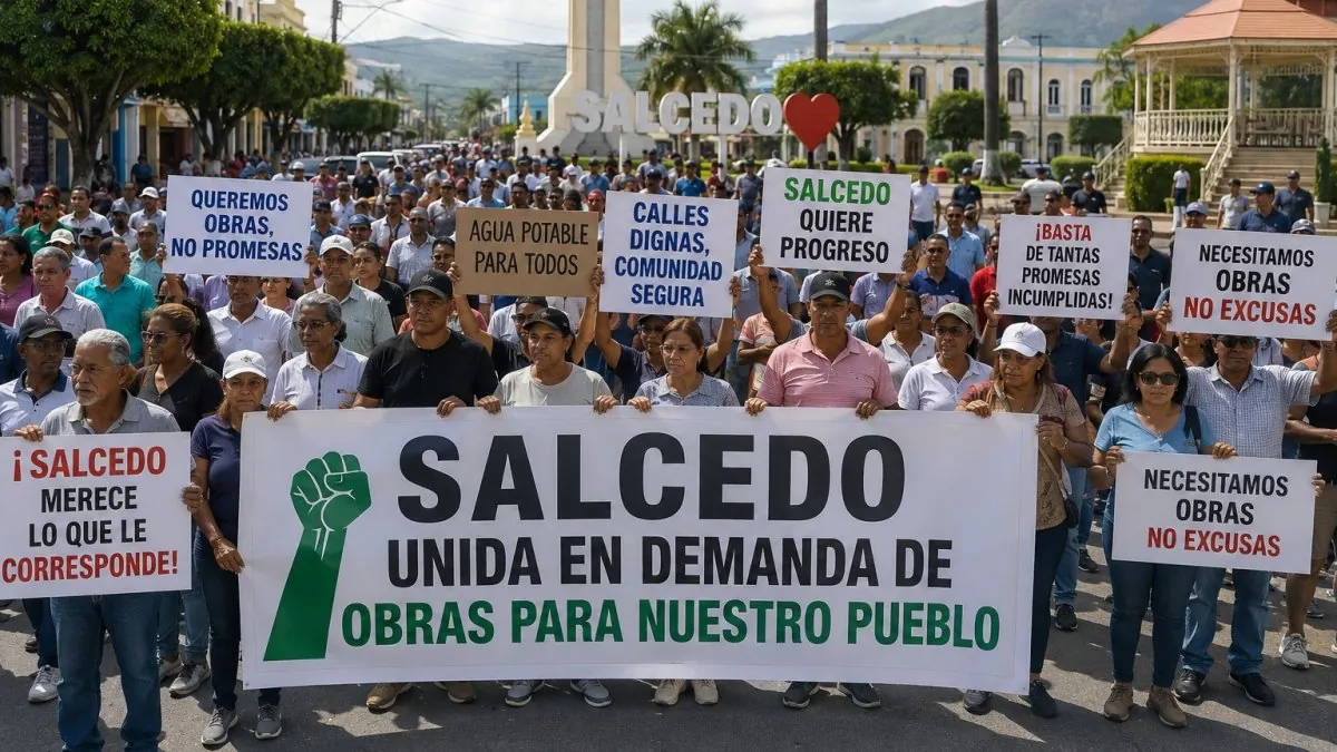 Llamado a huelga en Salcedo sigue en pie en demanda de reivindicaciones sociales