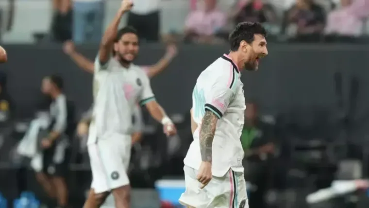 Messi anota su gol 19 en la campaña e Inter Miami empata 2-2