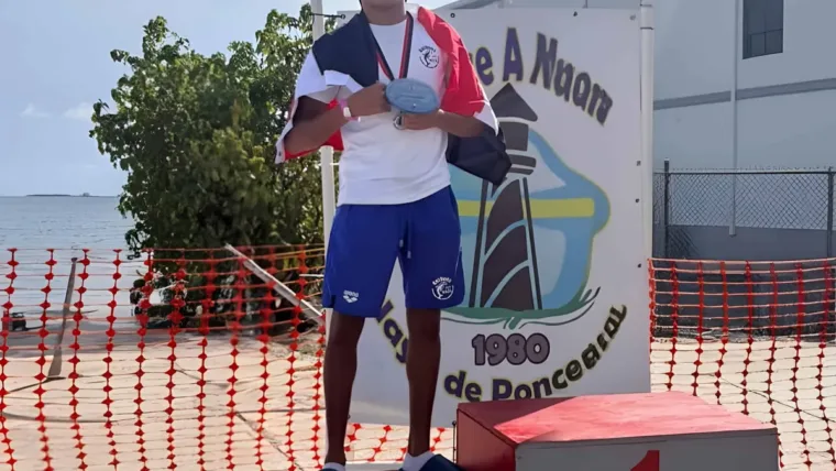 Miguel Eduardo Duvergé logra medalla de plata en el Cruce a