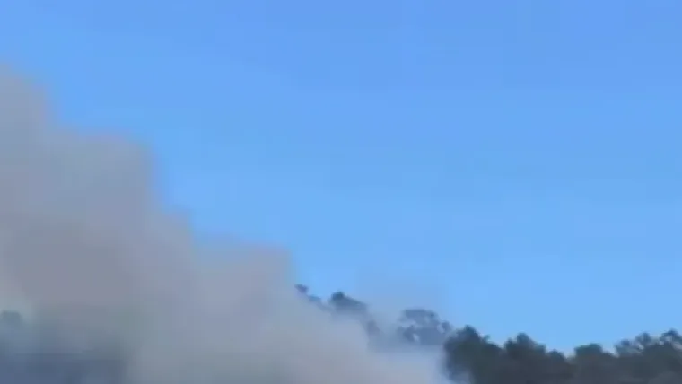 Otro incendio forestal afecta zona montañosa de Constanza