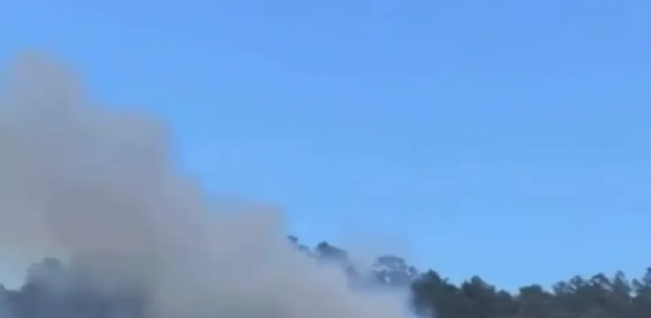 Otro incendio forestal afecta zona montañosa de Constanza