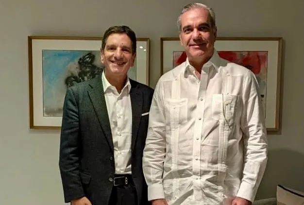Presidente Abinader recibe en visita de cortesía al presidente de Google Cloud para América Latina