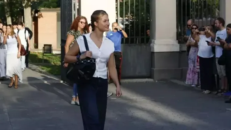 Princesa Leonor inicia su vida universitaria en Madrid