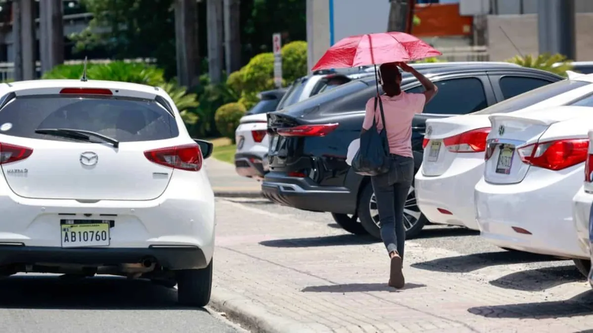 Pronóstico del clima: aguaceros y calor en República Dominicana