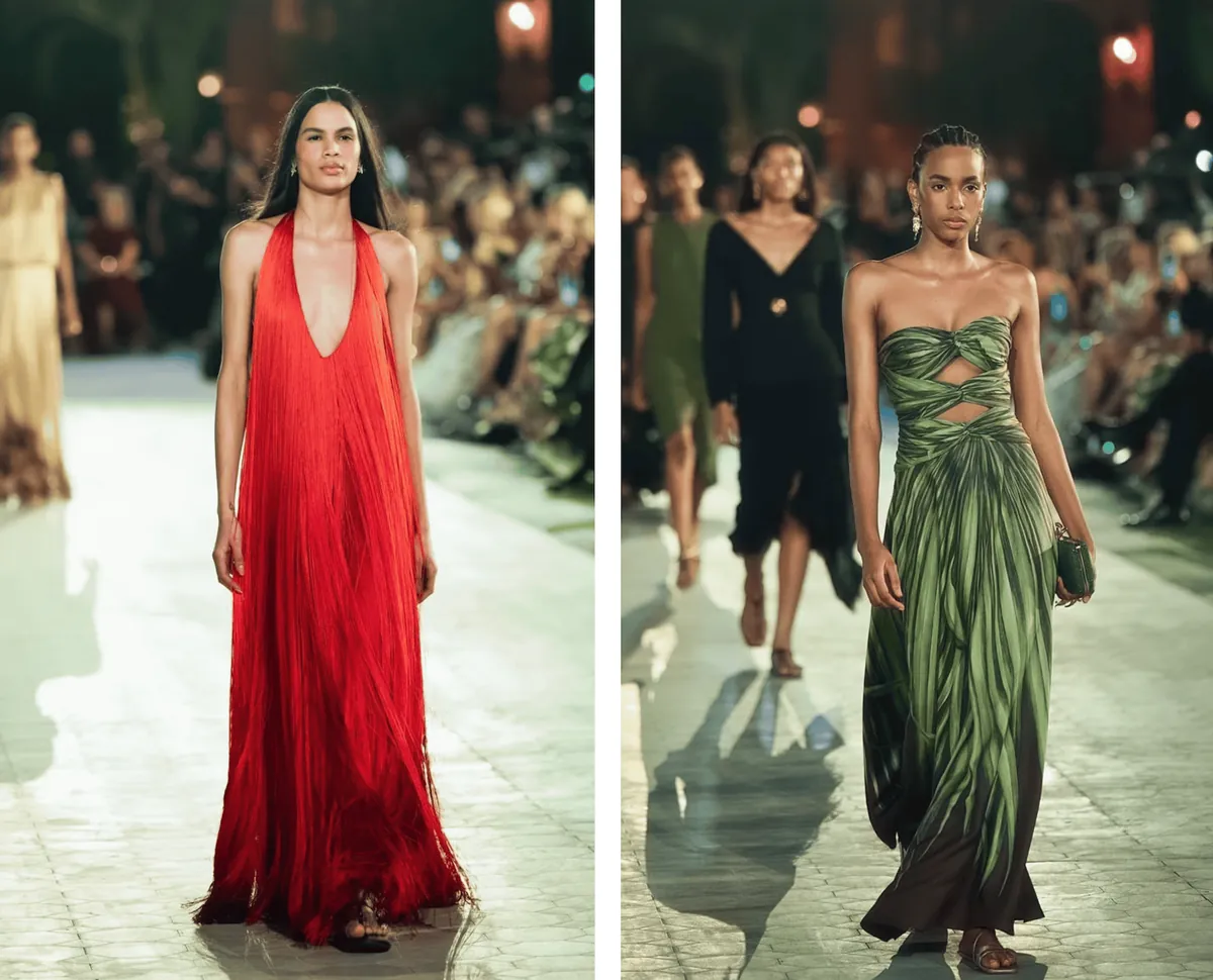 Puro poder dominicano: 51 modelos brillaron en el desfile Pre-Fall 2026 de Óscar de la Renta