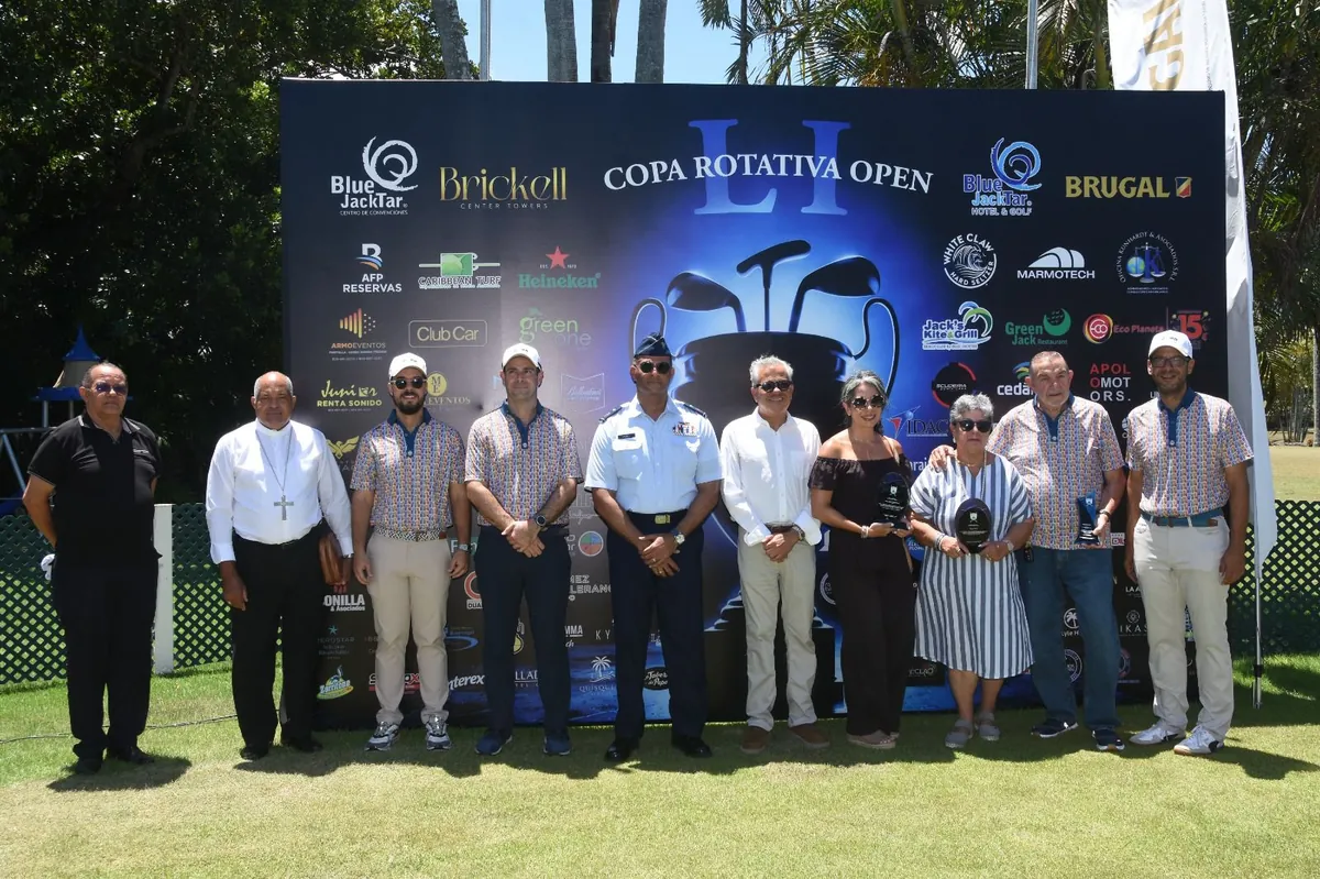 Realizan homenaje a Nano Ortega Brugal por ser «leyenda viva» del golf en Puerto Plata