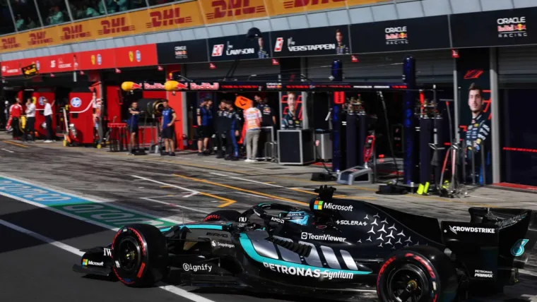 Russell domina terceros entrenamientos libres del GP de