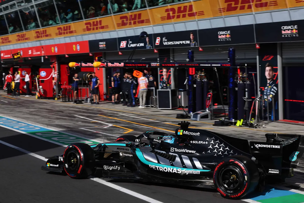 Russell domina terceros entrenamientos libres del GP de Italia de F1
