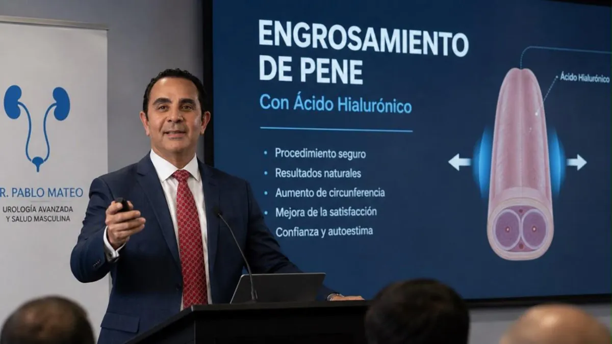 ¿Se puede mejorar el tamaño del pene? Presentan innovador procedimiento para el engrosamiento peneano