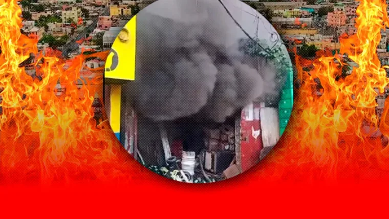 Se registra incendio en Villas Agricolas