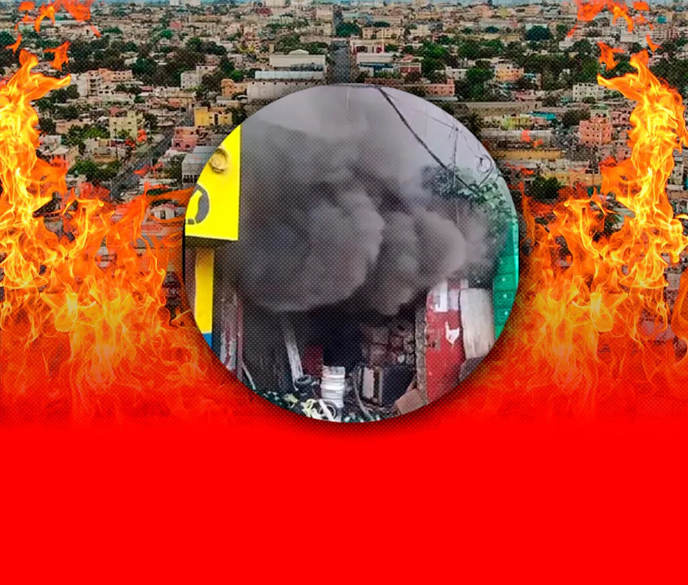 Se registra incendio en Villas Agricolas
