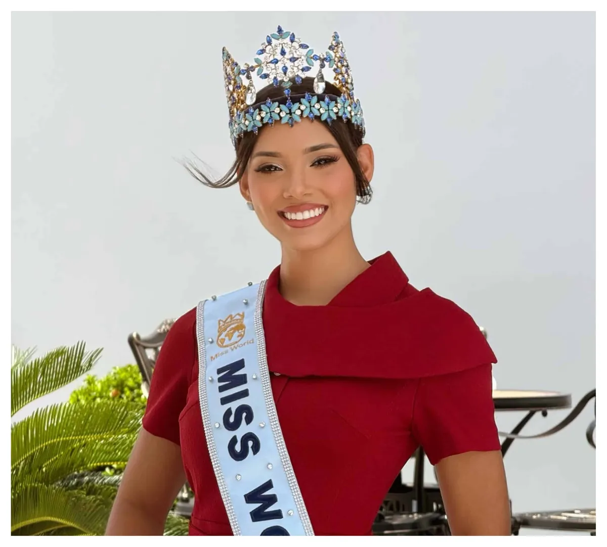 "Sentí conmigo a todo un país": Joheirry Mola dedica su corona de Miss Mundo a República Dominicana