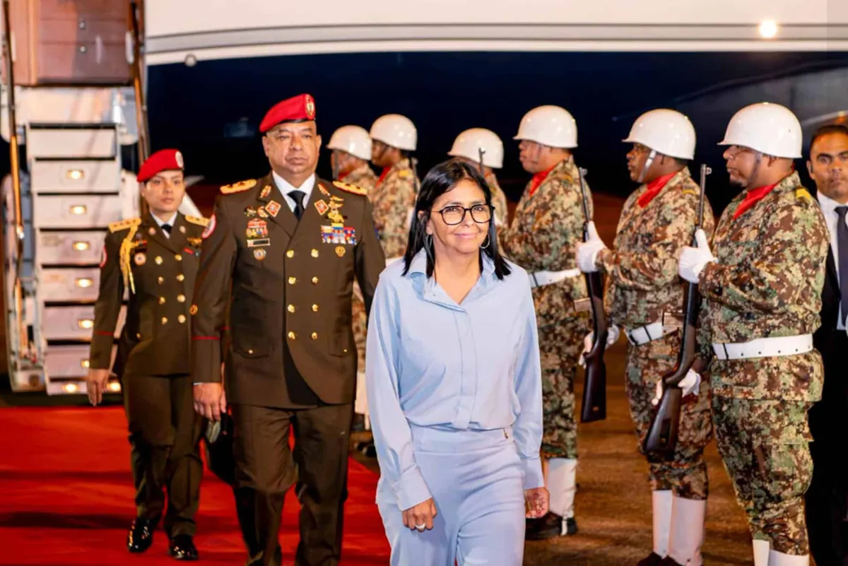 Surinam afirma que visita de Delcy Rodríguez pone de relieve "histórica amistad" bilateral