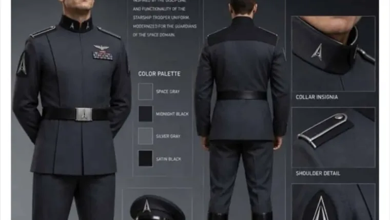 Trump muestra posible uniforme de la Fuerza Espacial y desata