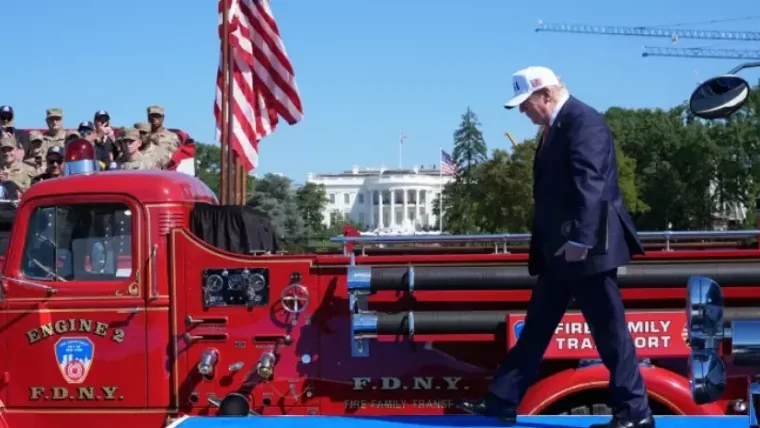 Trump promete, en Washington, “no olvidar jamás”