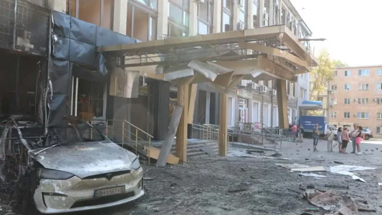 Un dron ruso alcanza un tren en Ucrania que iba rumbo a Varsovia