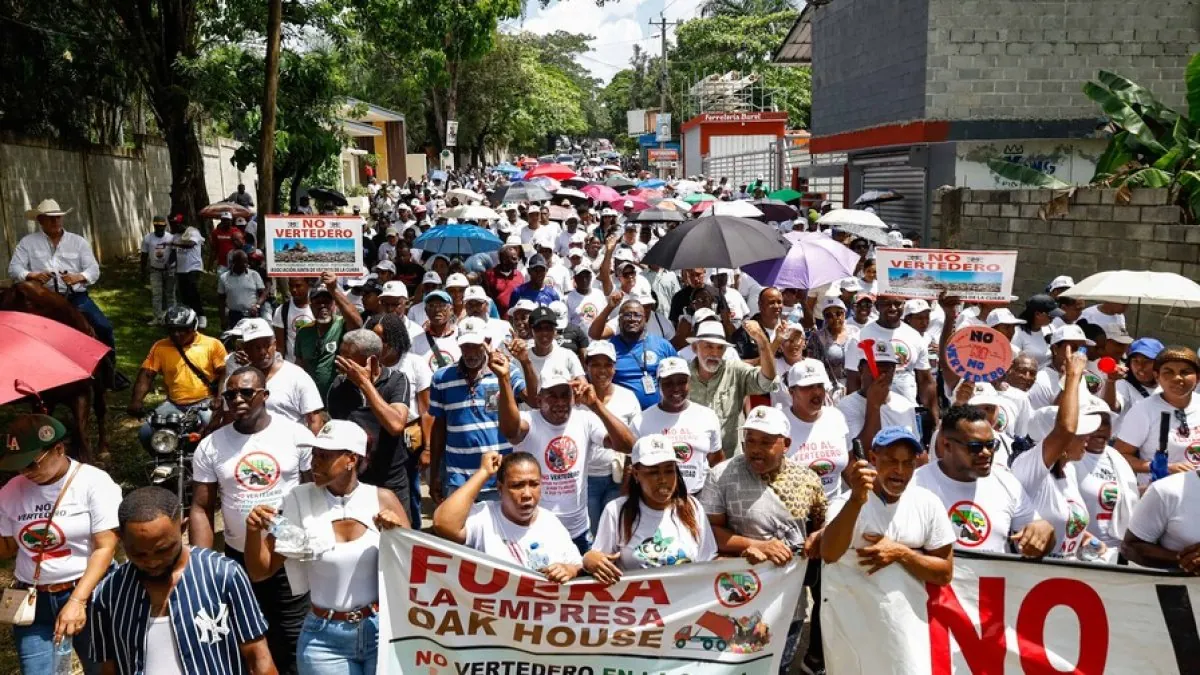 Un muerto y más de cuatro meses de lucha contra el vertedero de basura en Pedro Brand