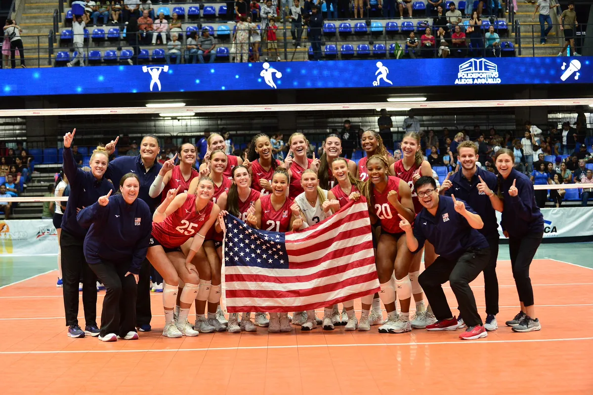 USA vence a RD y retiene corona en Copa Panam Voleibol Sub-23