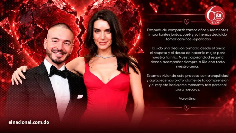 Valentina Ferrer confirma su separación de J Balvin en medio