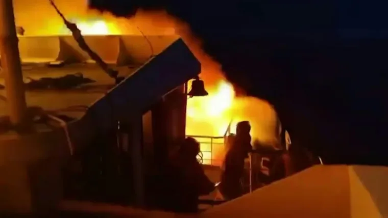 VIDEO | Cinco muertos y 87 desaparecidos por incendio en