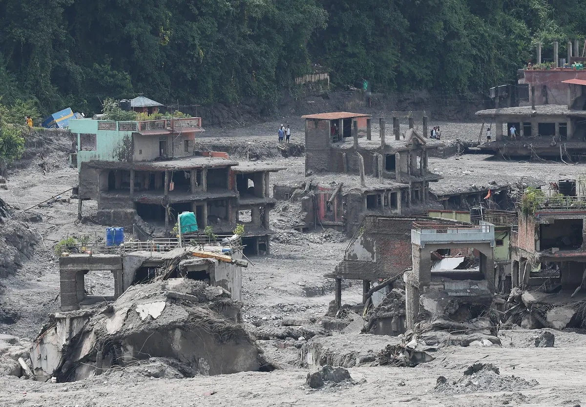 VIDEO | La avalancha de agua de la riada en Nepal llegó a la frontera a 188 km/h en solo 7 minutos
