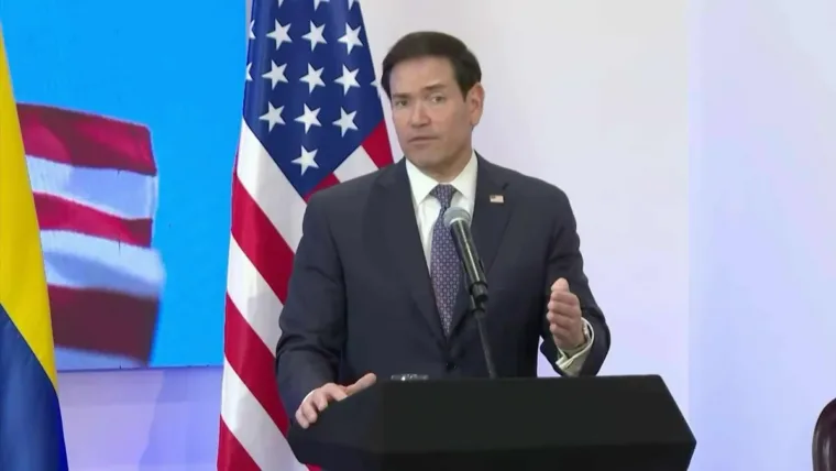 VIDEO | Rubio promete una relación "más fuerte" con Colombia