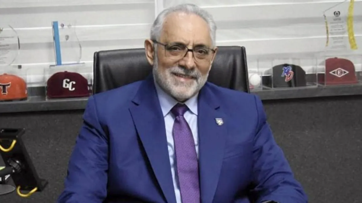 Vitelio Mejía, presidente de la Lidom. Renuencia suspicaz