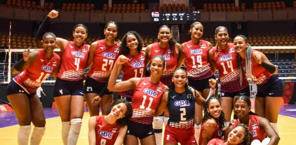 Voleibol RD se impuso 3-0 ante Nicaragua en la Copa Panamericana