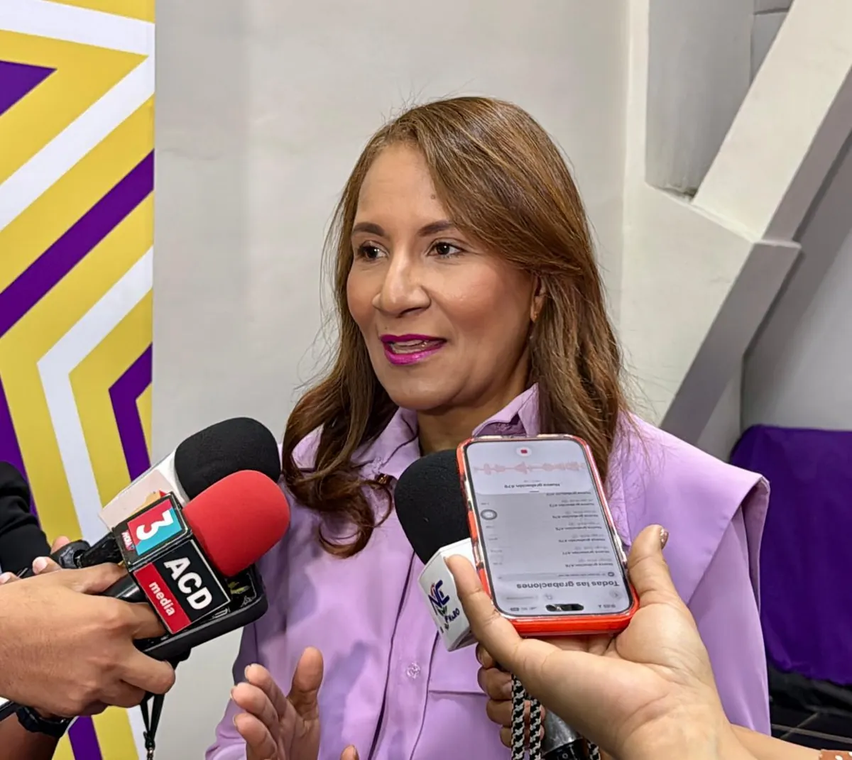 Zoraima Cuello afirma crecen las quejas por apagones, delincuencia y alto costo de alimentos